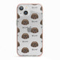 Mal Shi Icon with Name iPhone 13 TPU Impact Case with Pink Edges
