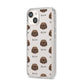 Mal Shi Icon with Name iPhone 14 Clear Tough Case Starlight Angled Image