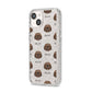 Mal Shi Icon with Name iPhone 14 Glitter Tough Case Starlight Angled Image