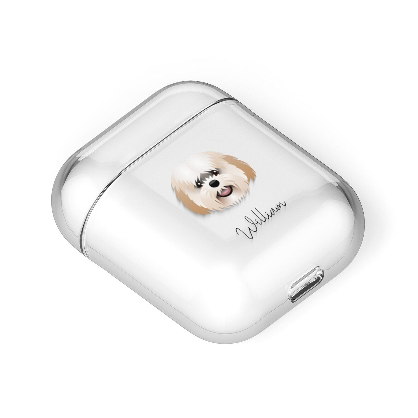 Mal Shi Personalised AirPods Case Laid Flat