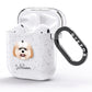 Mal Shi Personalised AirPods Glitter Case Side Image