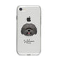 Mal Shi Personalised iPhone 8 Bumper Case on Silver iPhone