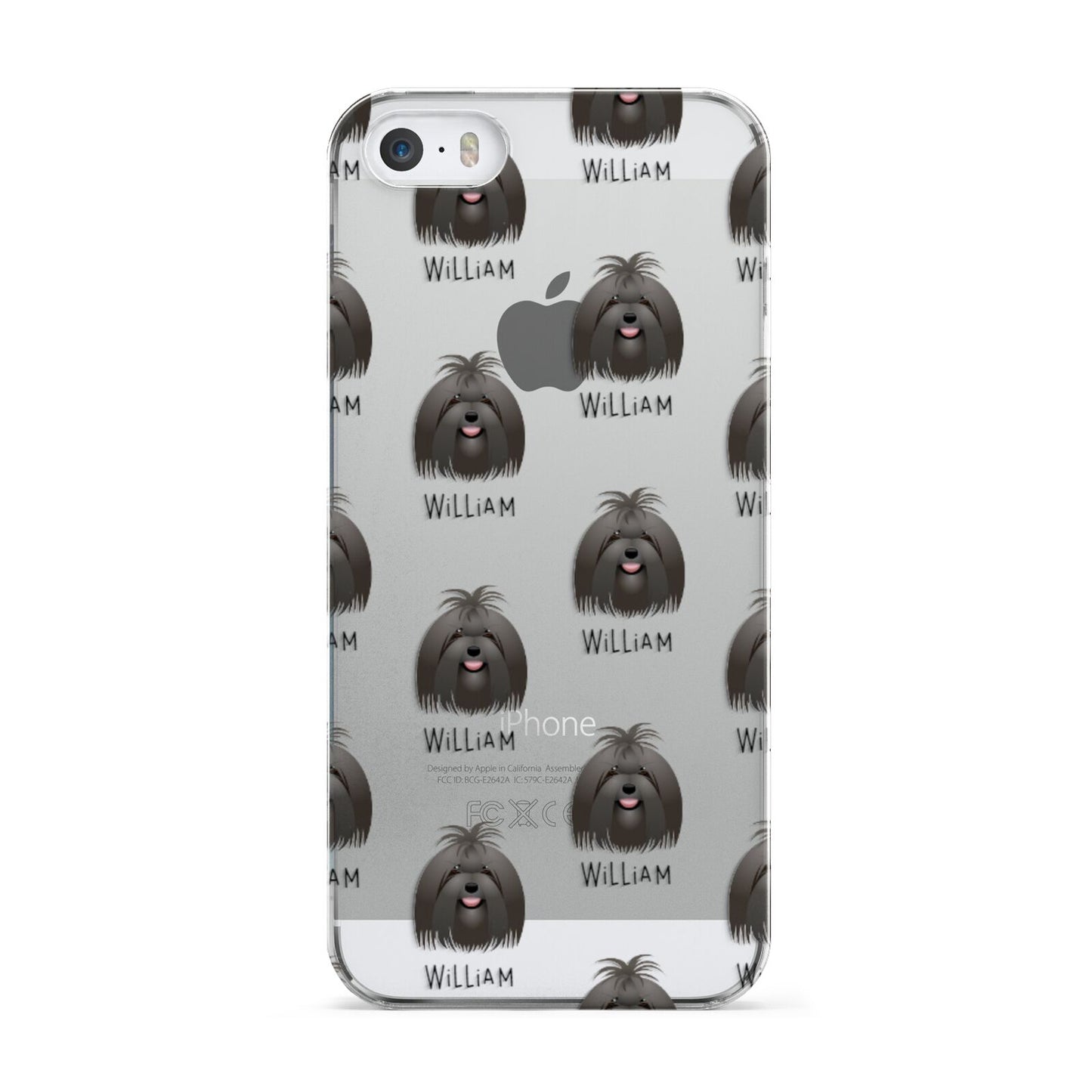Maltese Icon with Name Apple iPhone 5 Case
