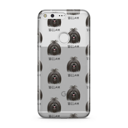 Maltese Icon with Name Google Pixel Case