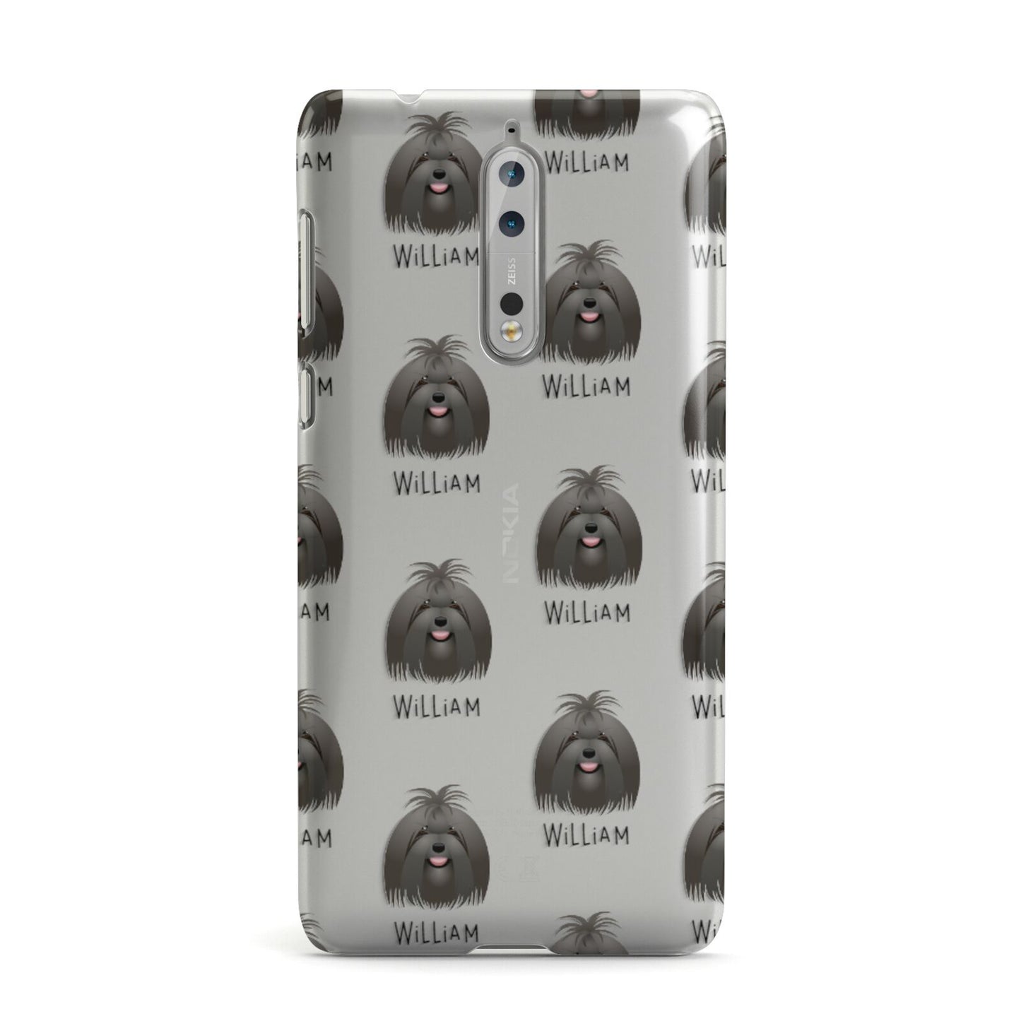 Maltese Icon with Name Nokia Case
