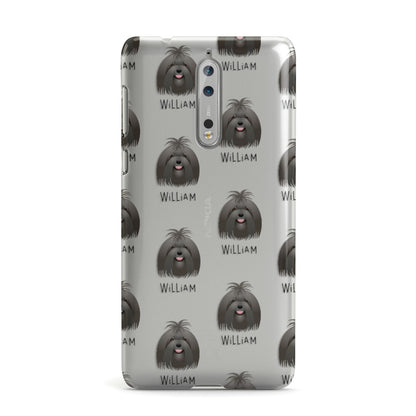 Maltese Icon with Name Nokia Case