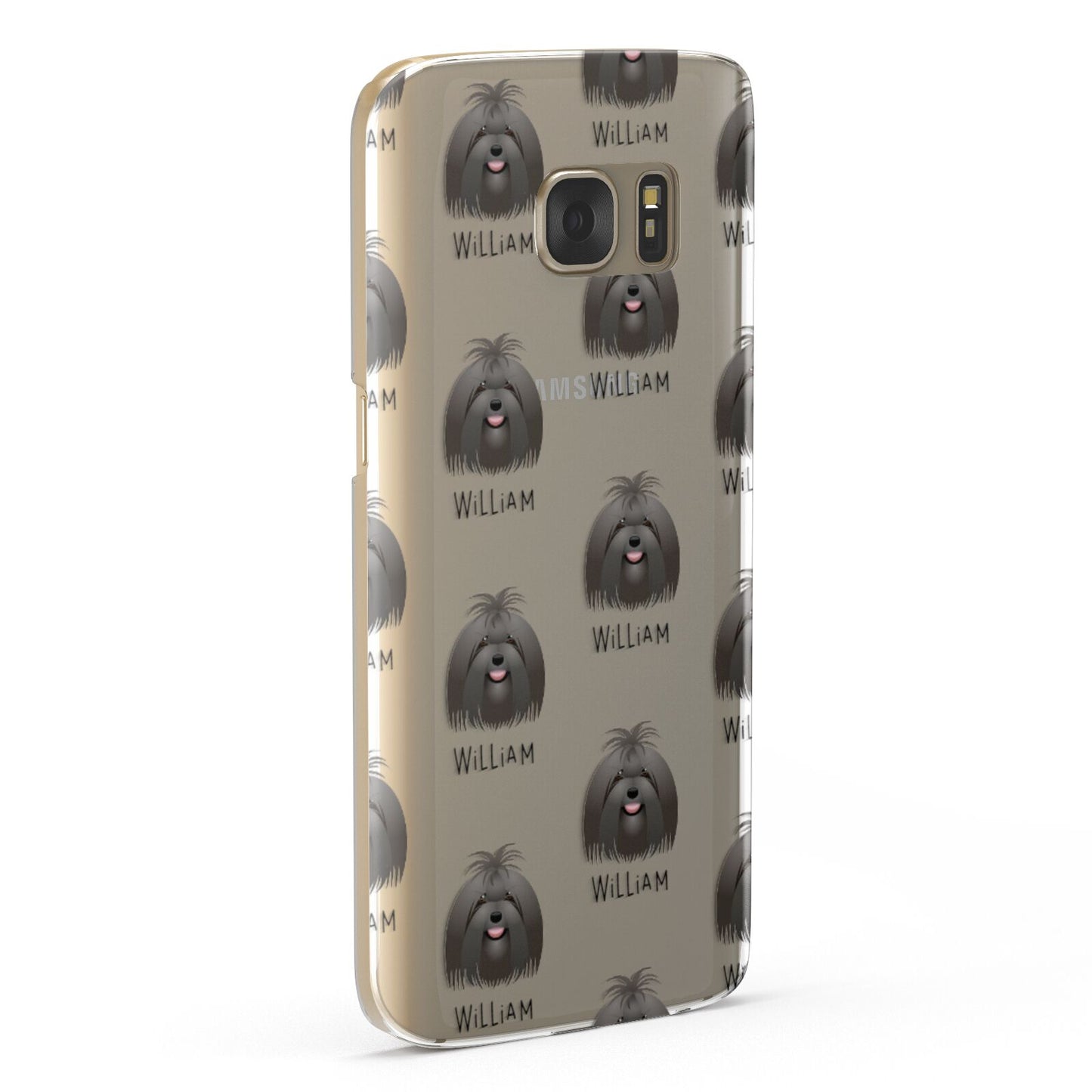 Maltese Icon with Name Samsung Galaxy Case Fourty Five Degrees