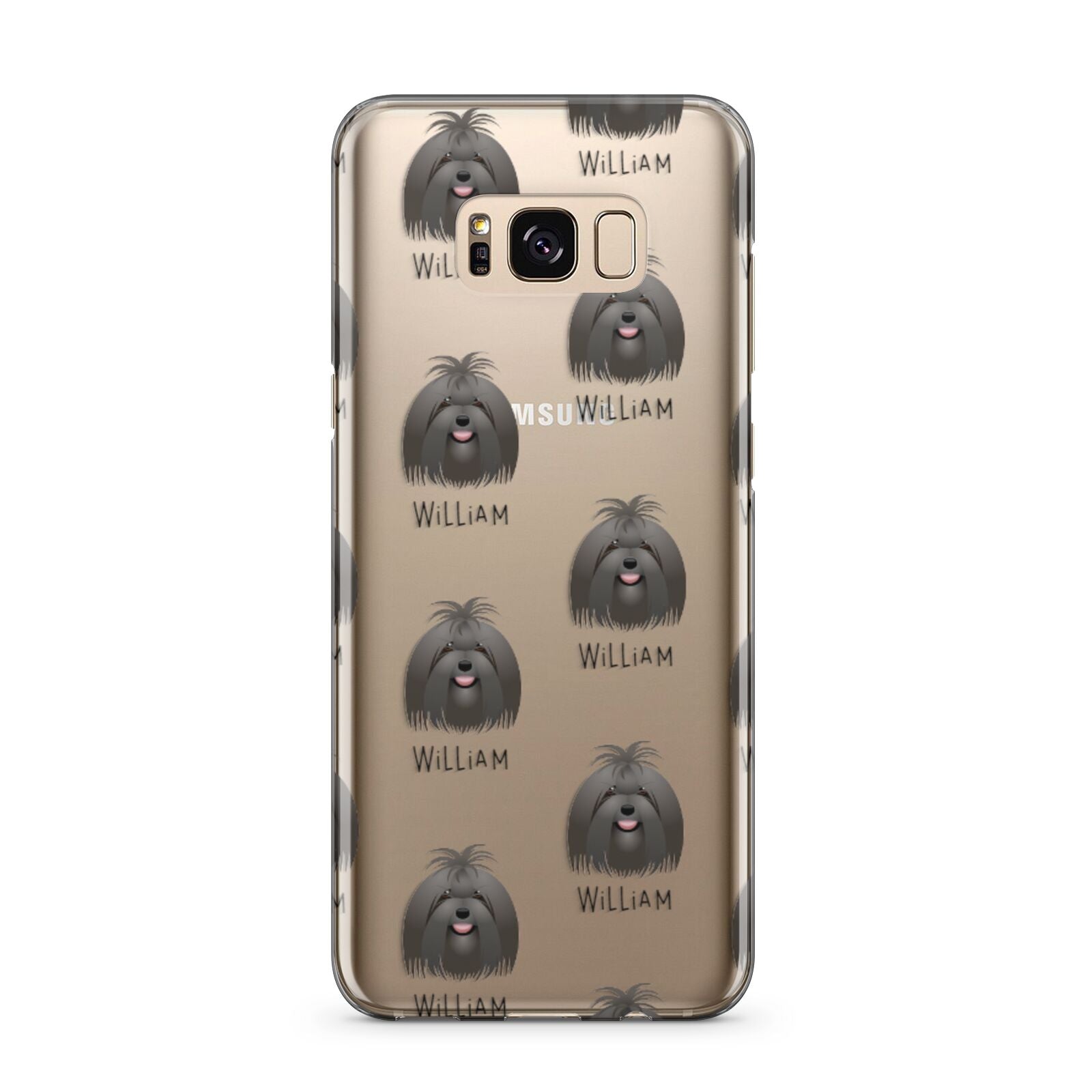 Maltese Icon with Name Samsung Galaxy S8 Plus Case