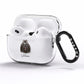 Maltese Personalised AirPods Pro Clear Case Side Image