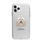Maltese Personalised Apple iPhone 11 Pro in Silver with Bumper Case