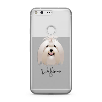 Maltese Personalised Google Pixel Case