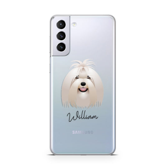 Maltese Personalised Samsung S21 Plus Phone Case