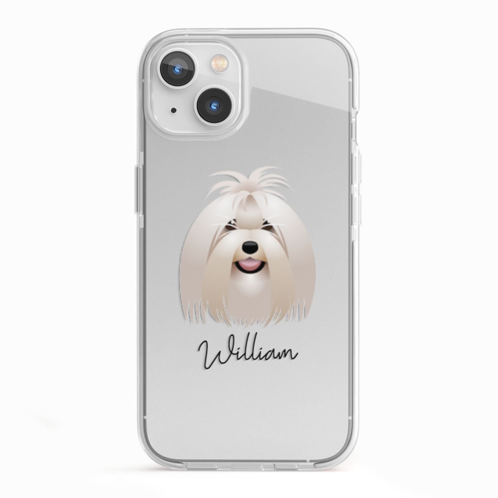 Maltese Personalised iPhone 13 TPU Impact Case with White Edges