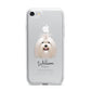 Maltese Personalised iPhone 7 Bumper Case on Silver iPhone