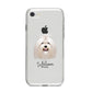 Maltese Personalised iPhone 8 Bumper Case on Silver iPhone