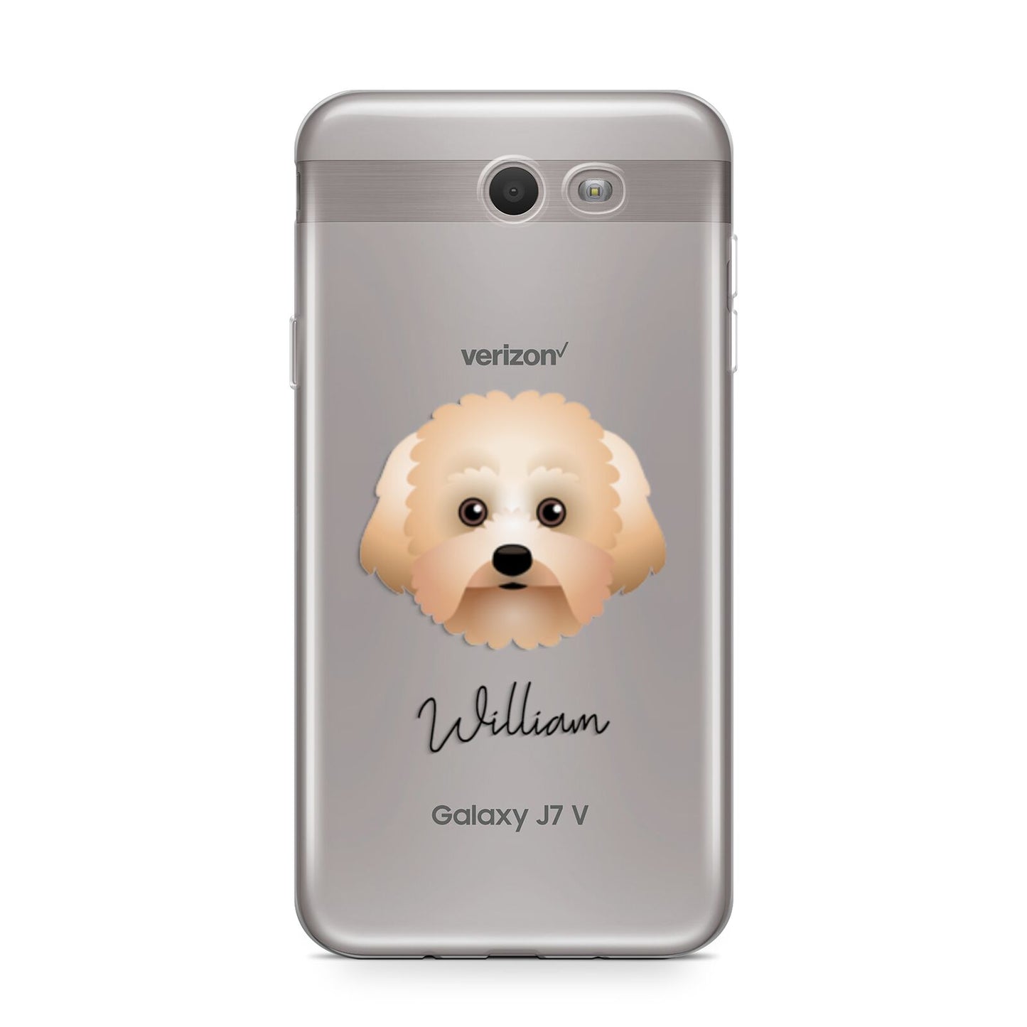 Malti Poo Personalised Samsung Galaxy J7 2017 Case