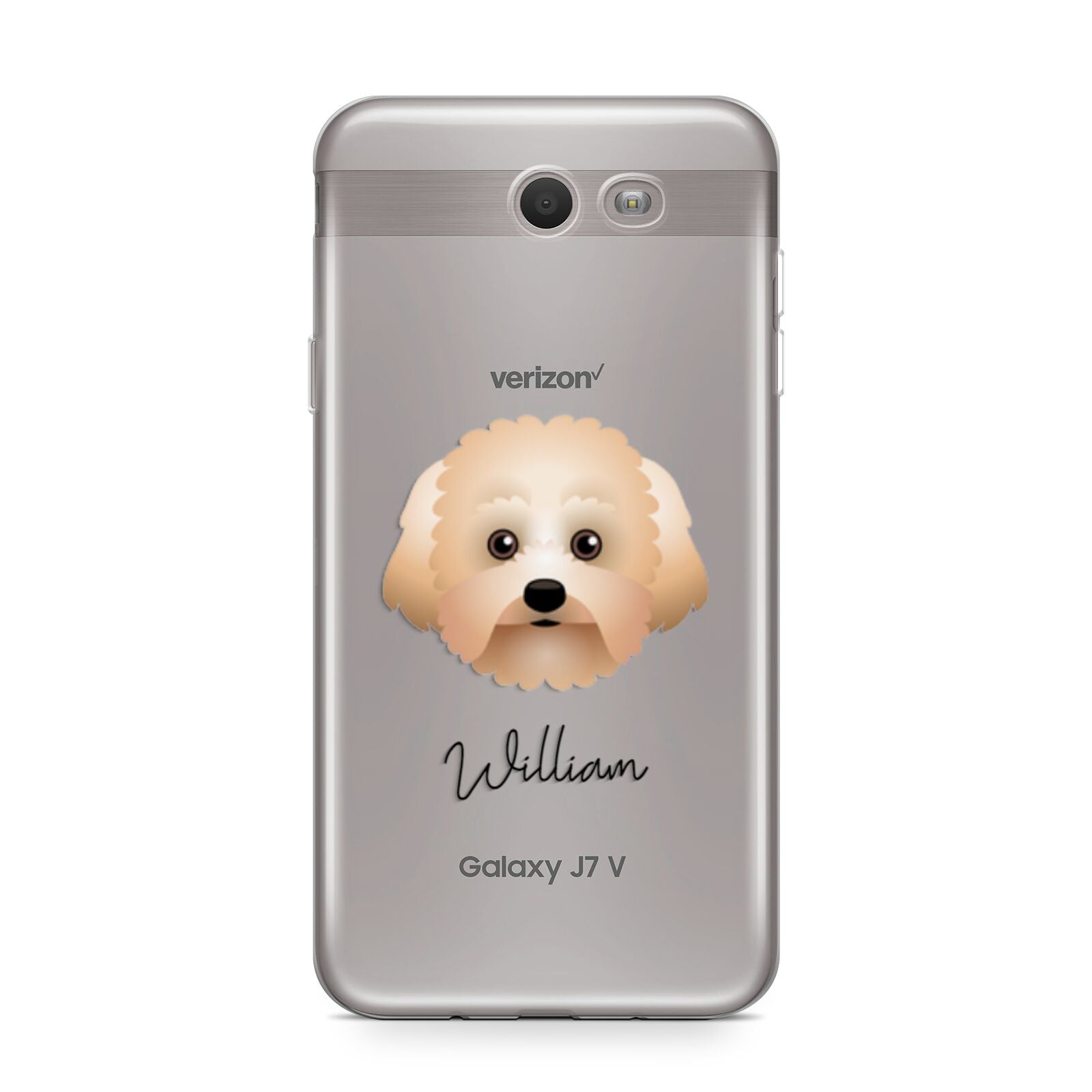 Malti Poo Personalised Samsung Galaxy J7 2017 Case