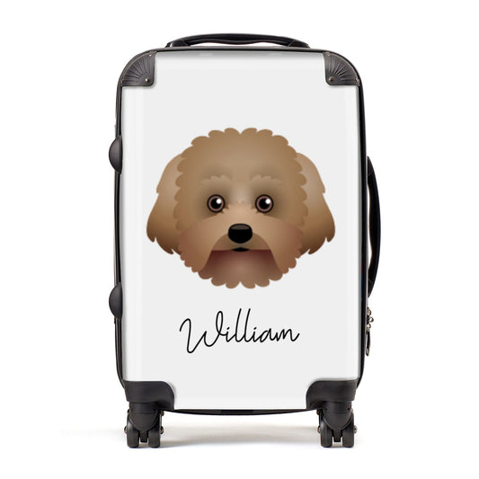 Malti Poo Personalised Suitcase