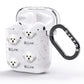 Maltichon Icon with Name AirPods Glitter Case Side Image