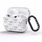 Maltichon Icon with Name AirPods Pro Clear Case Side Image