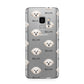 Maltichon Icon with Name Samsung Galaxy S9 Case