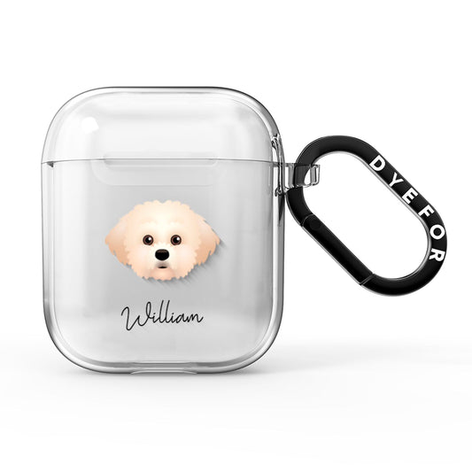 Maltichon Personalised AirPods Clear Case