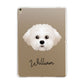 Maltichon Personalised Apple iPad Gold Case
