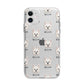 Maltipom Icon with Name Apple iPhone 11 in White with Bumper Case