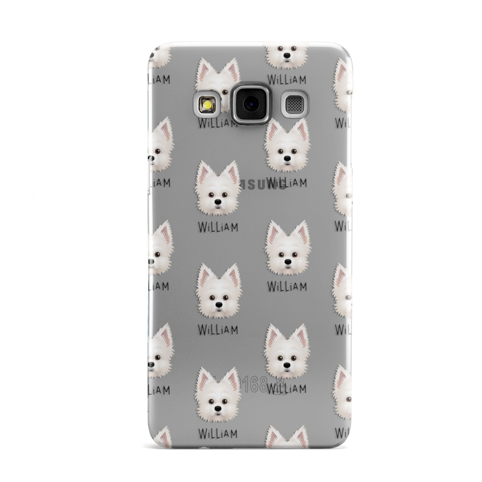 Maltipom Icon with Name Samsung Galaxy A3 Case