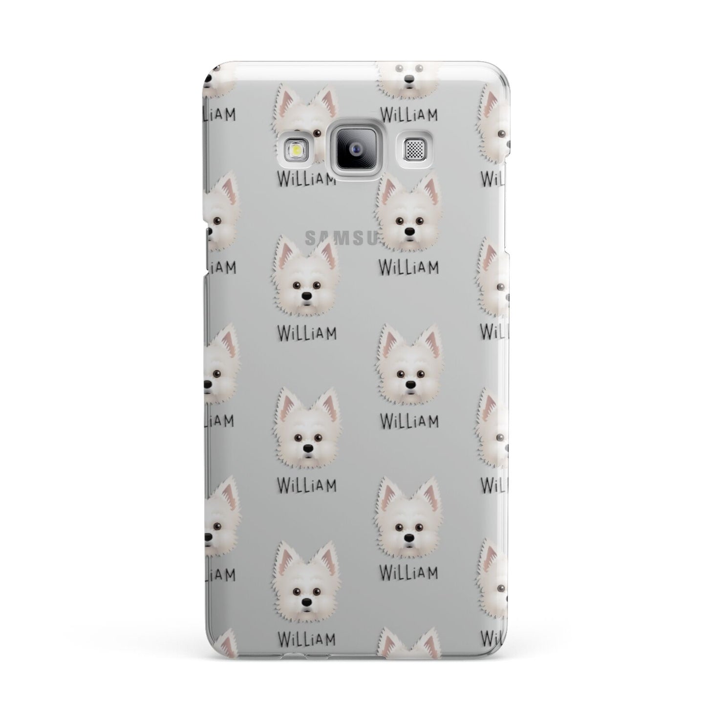 Maltipom Icon with Name Samsung Galaxy A7 2015 Case