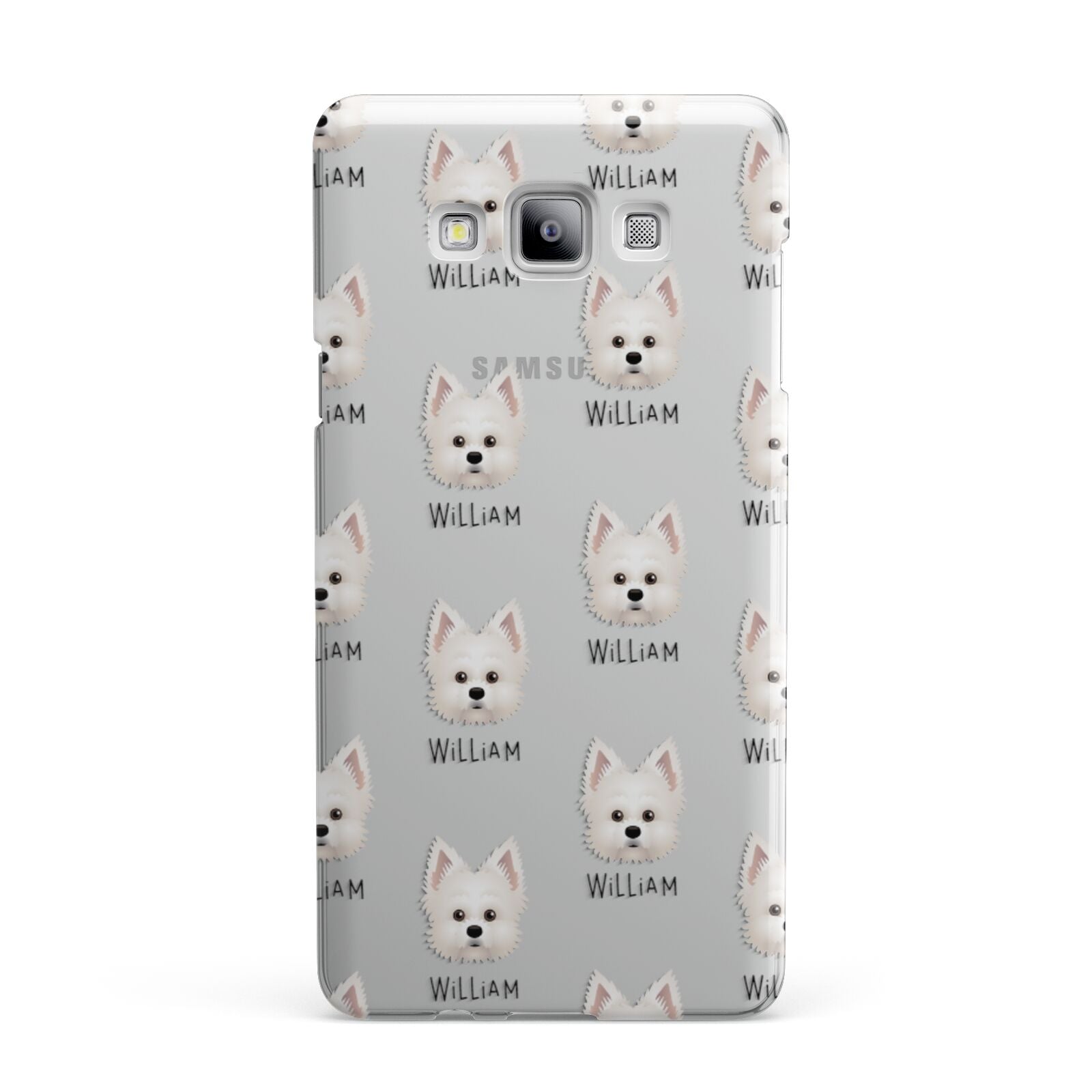 Maltipom Icon with Name Samsung Galaxy A7 2015 Case