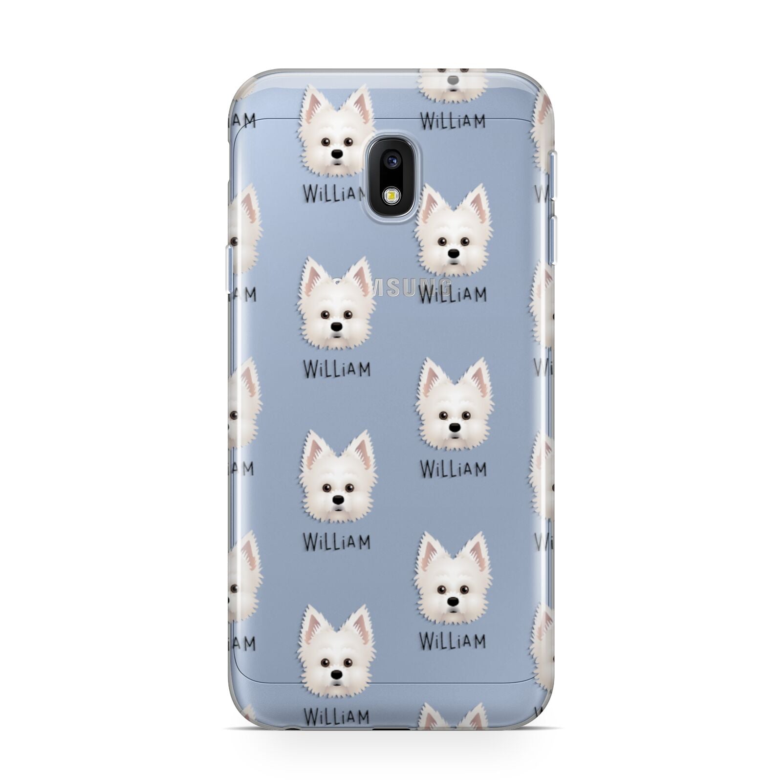 Maltipom Icon with Name Samsung Galaxy J3 2017 Case