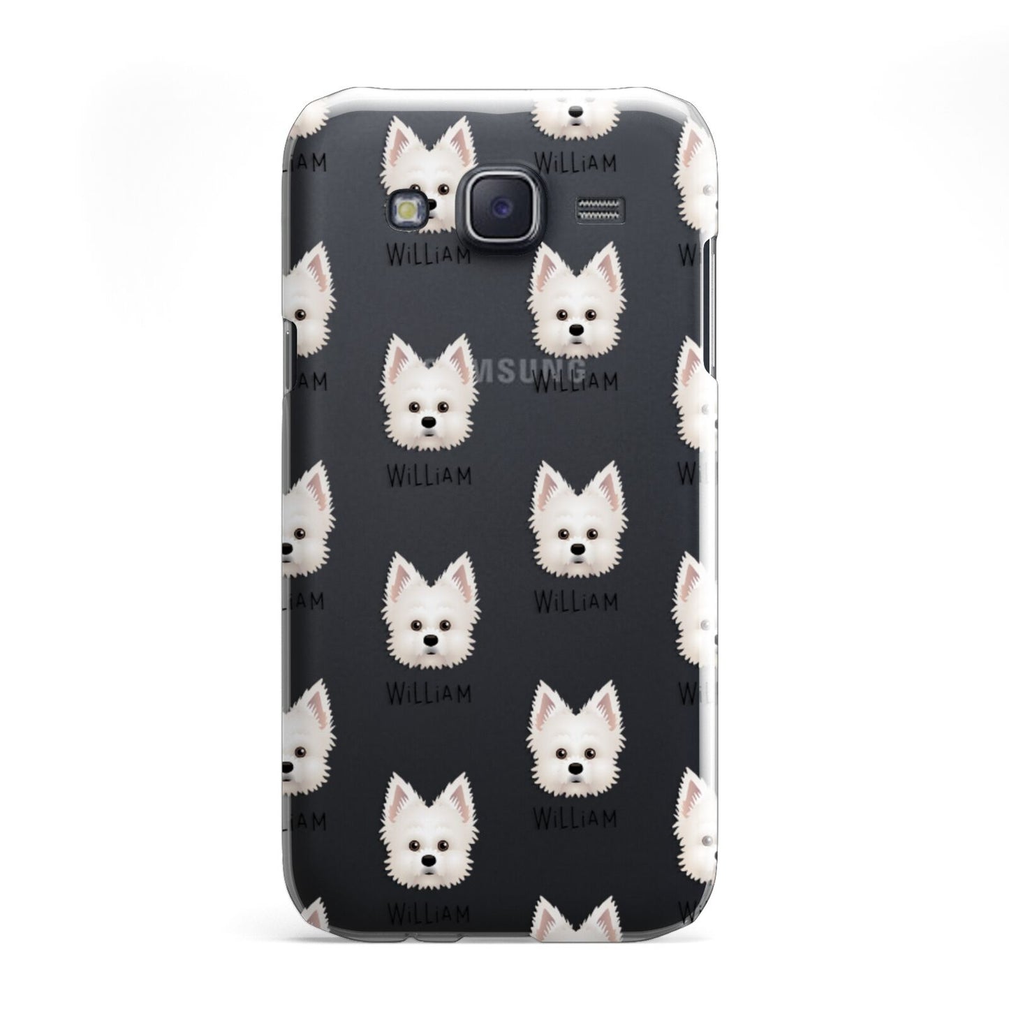 Maltipom Icon with Name Samsung Galaxy J5 Case