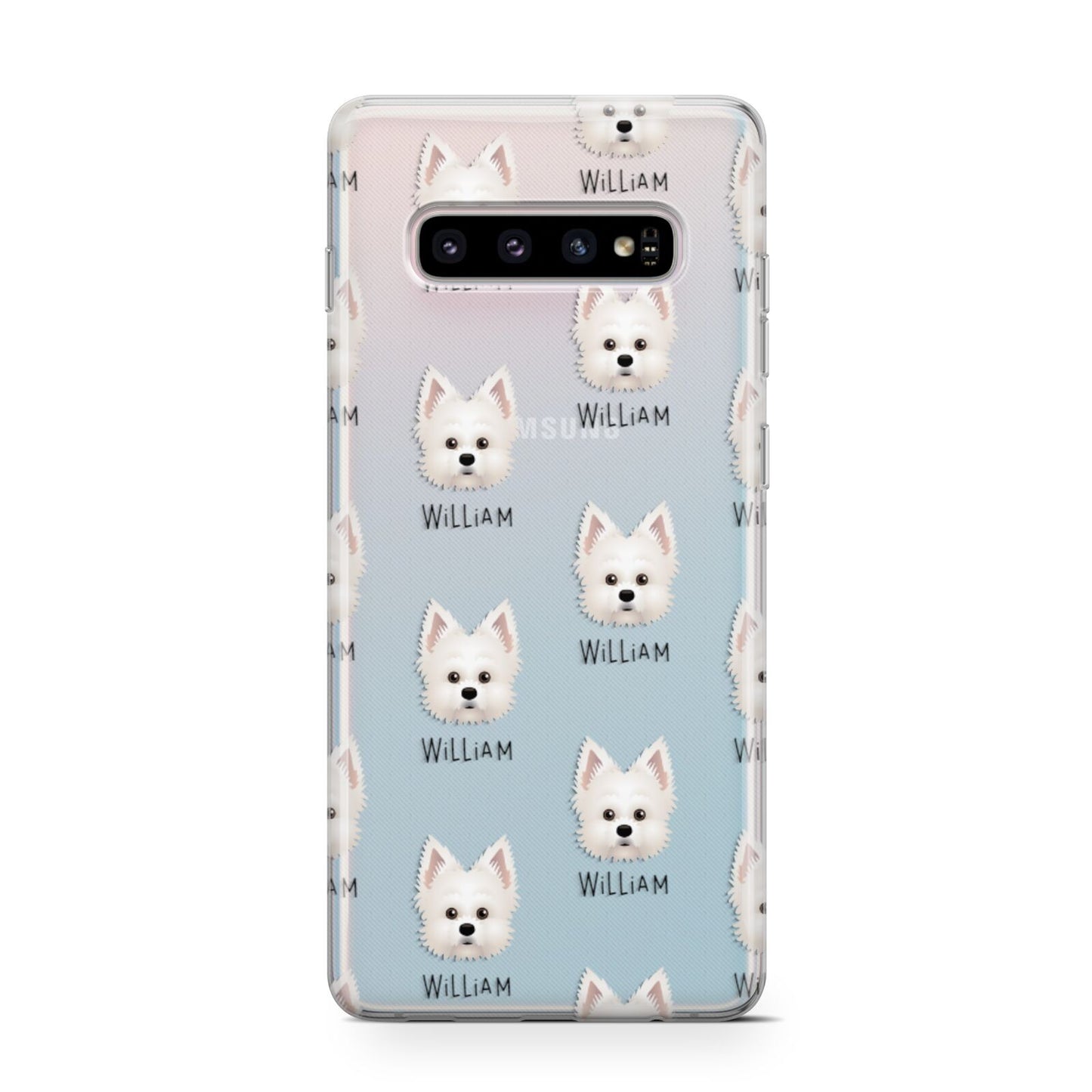 Maltipom Icon with Name Samsung Galaxy S10 Case