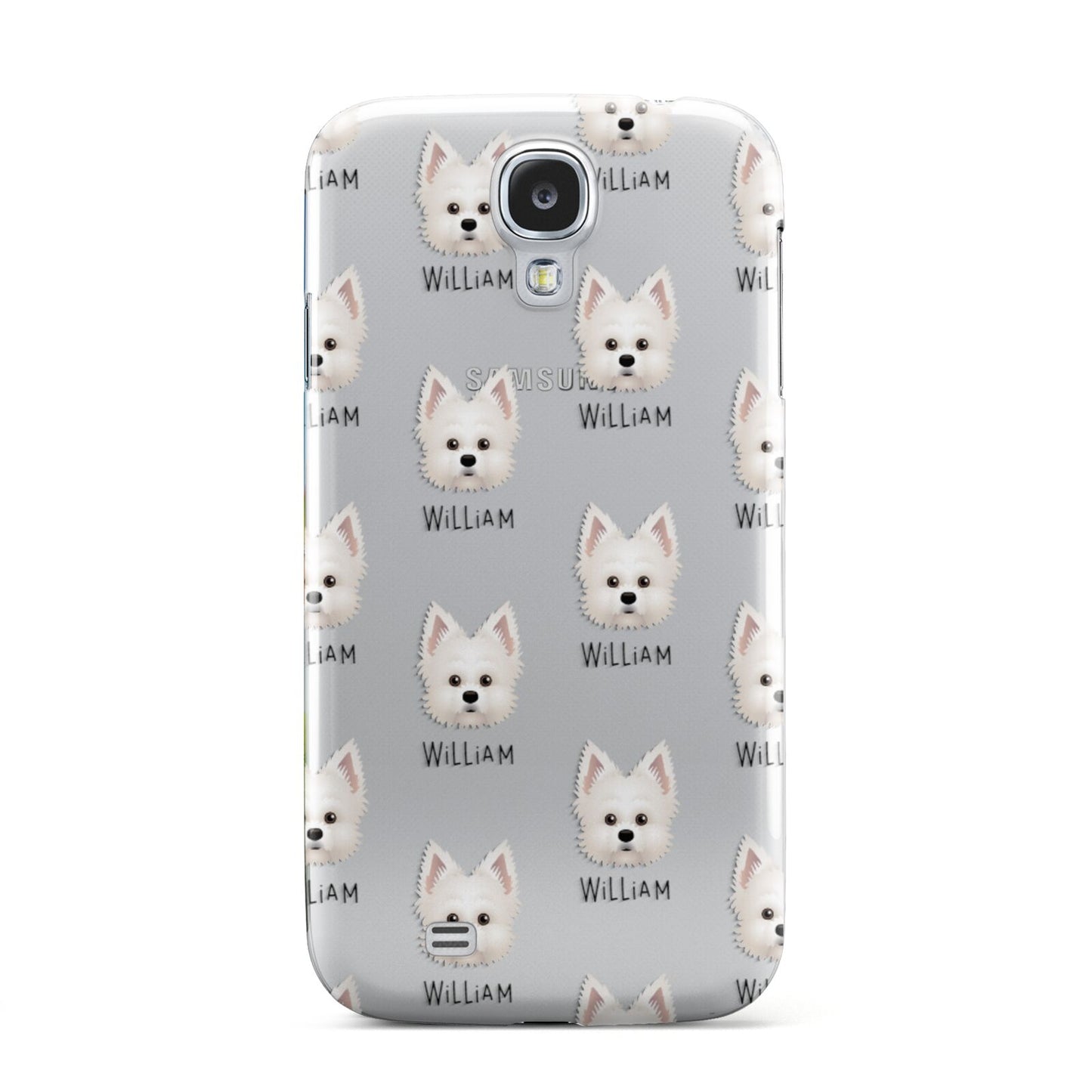 Maltipom Icon with Name Samsung Galaxy S4 Case