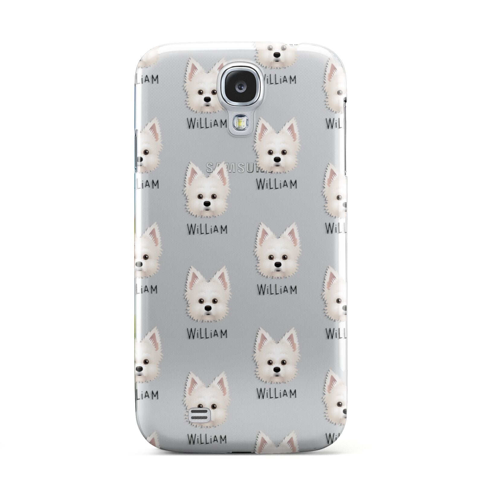 Maltipom Icon with Name Samsung Galaxy S4 Case