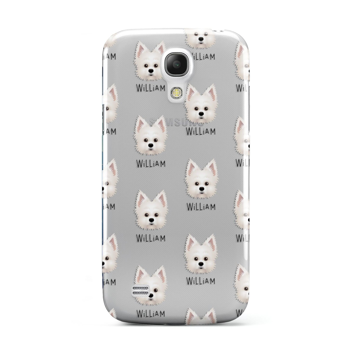 Maltipom Icon with Name Samsung Galaxy S4 Mini Case