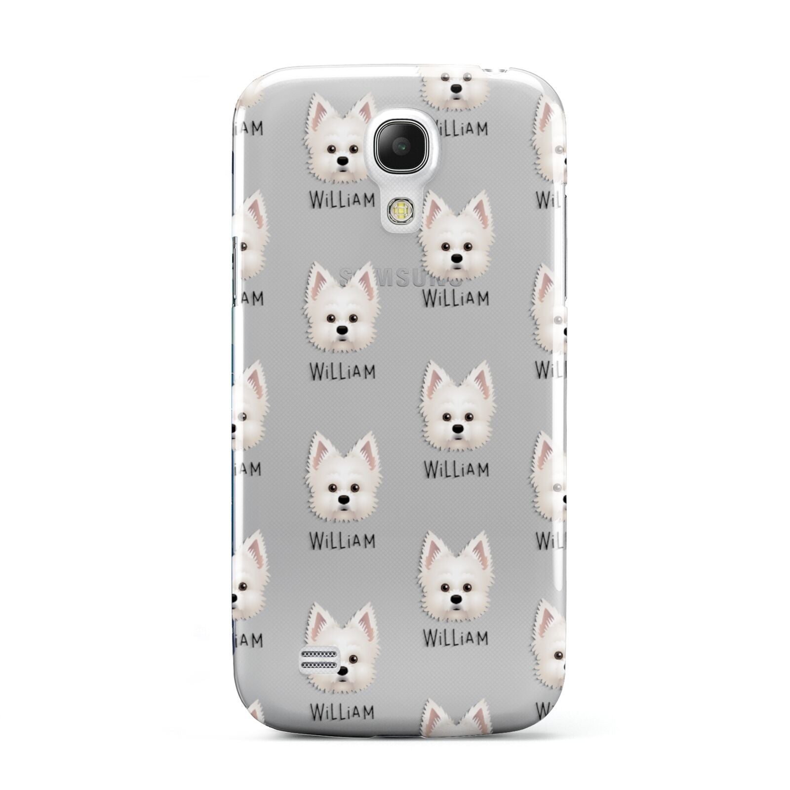 Maltipom Icon with Name Samsung Galaxy S4 Mini Case