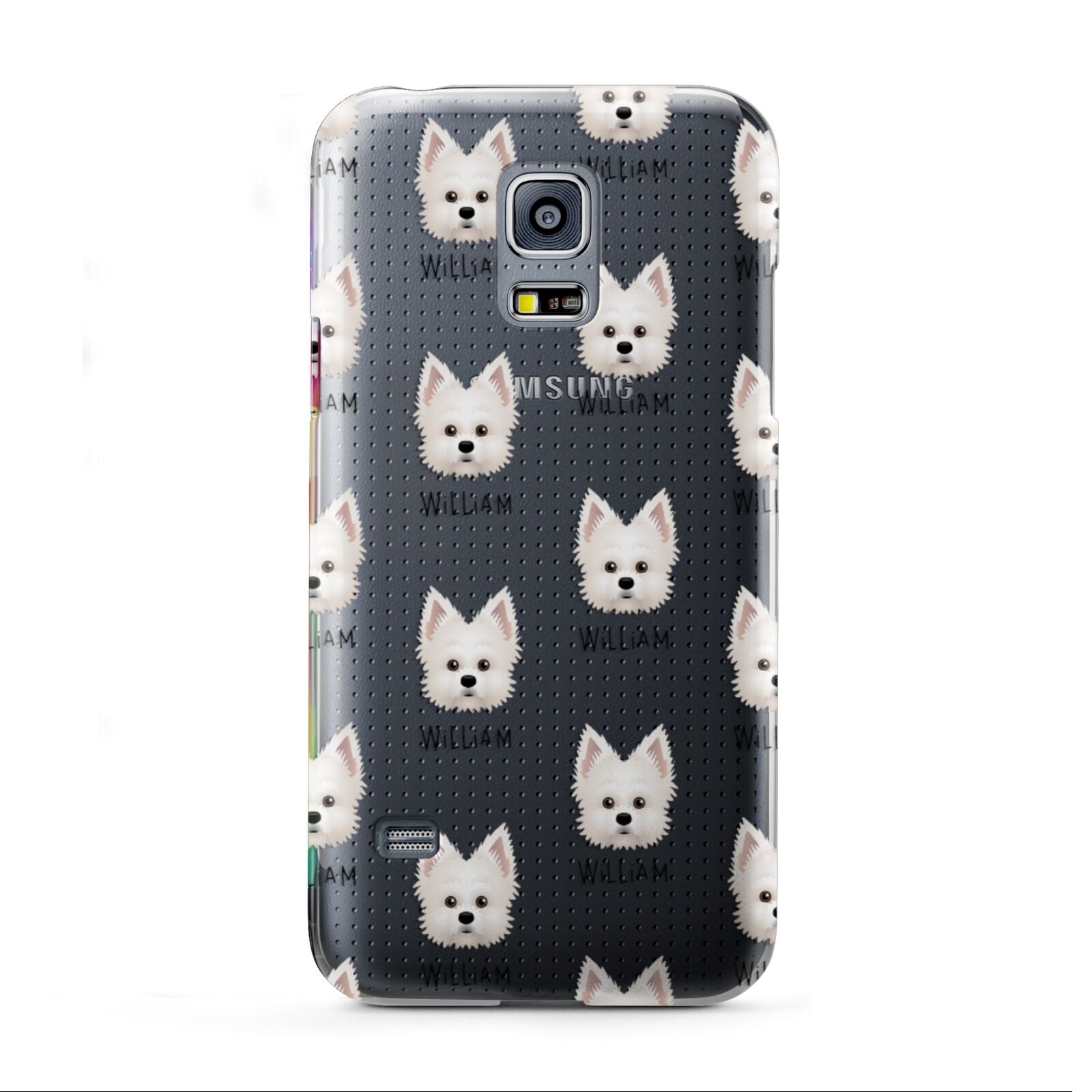 Maltipom Icon with Name Samsung Galaxy S5 Mini Case