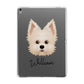 Maltipom Personalised Apple iPad Grey Case