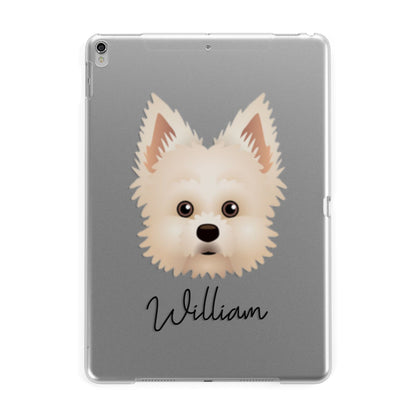 Maltipom Personalised Apple iPad Silver Case