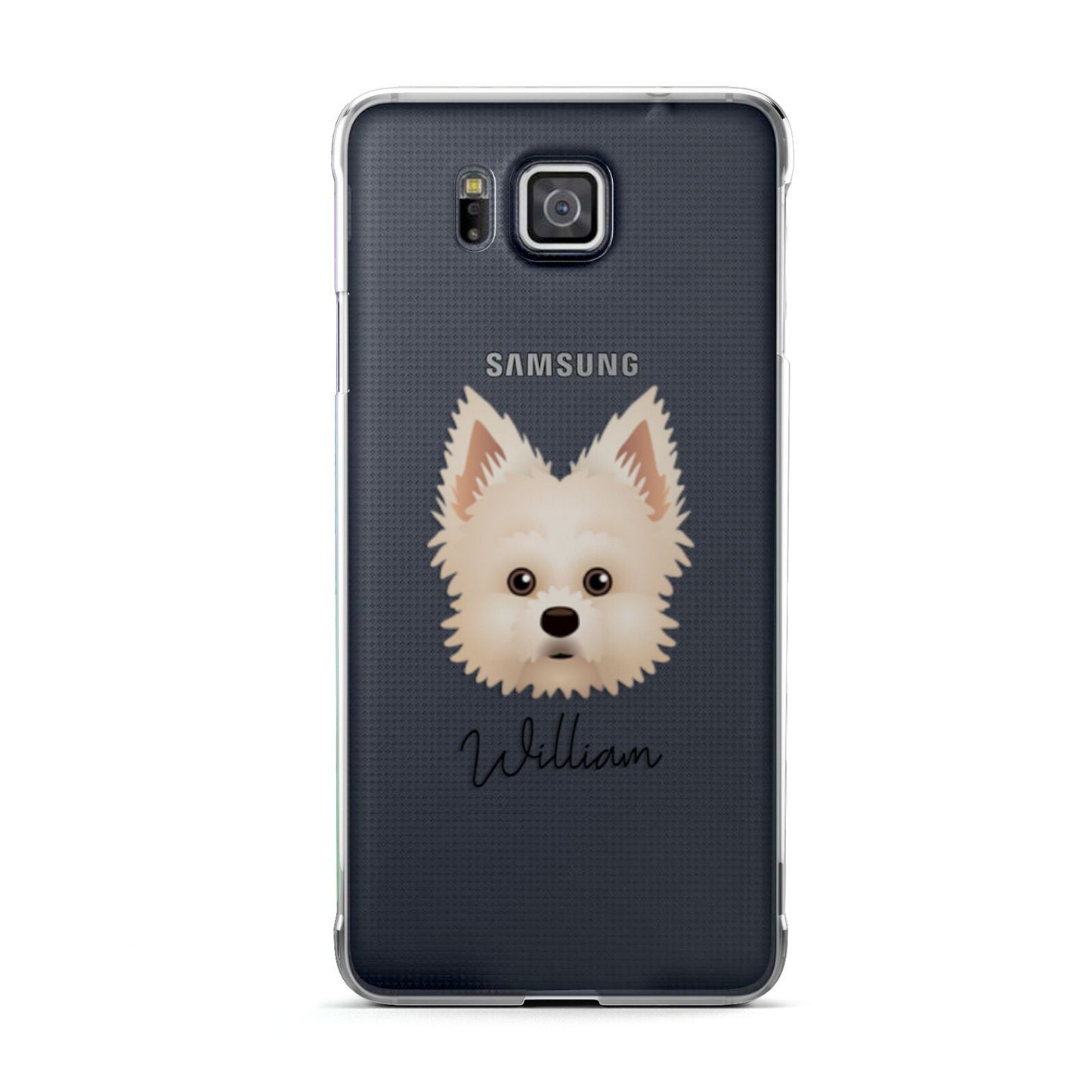 Maltipom Personalised Samsung Galaxy Alpha Case