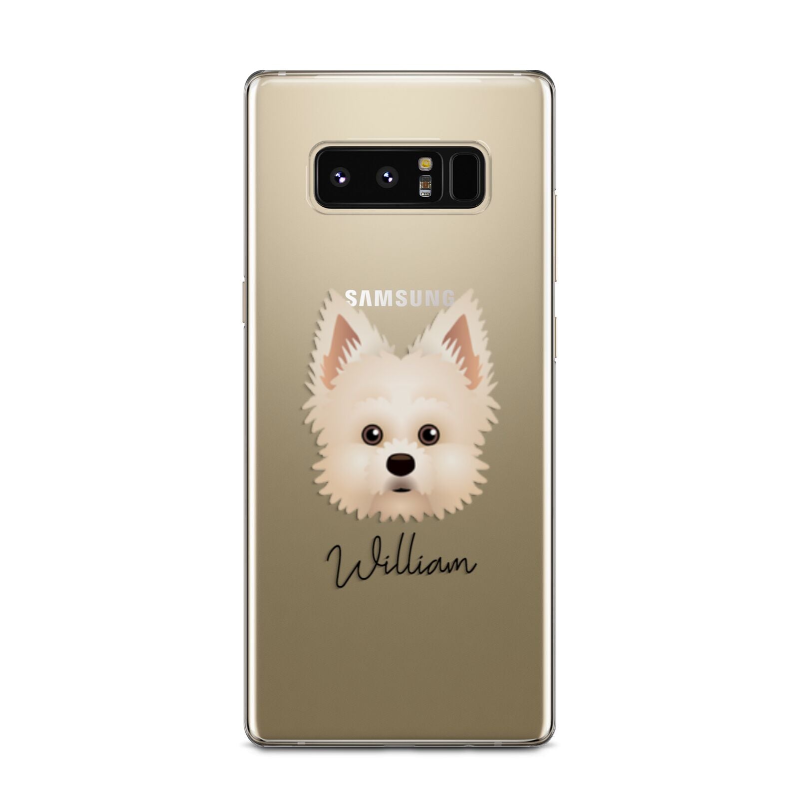 Maltipom Personalised Samsung Galaxy Note 8 Case