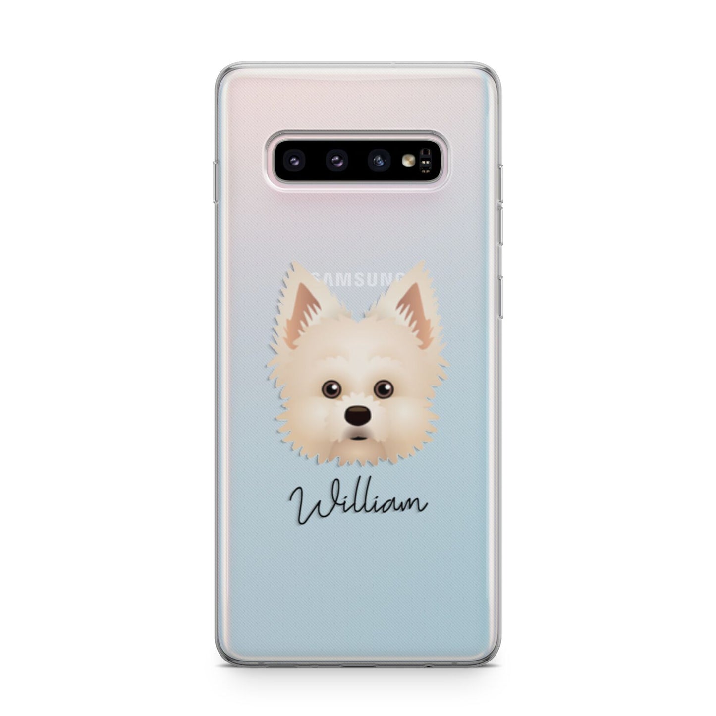 Maltipom Personalised Samsung Galaxy S10 Plus Case