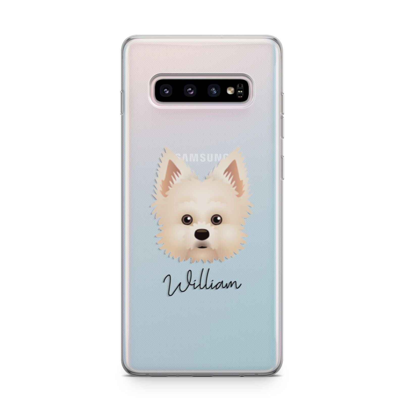 Maltipom Personalised Samsung Galaxy S10 Plus Case