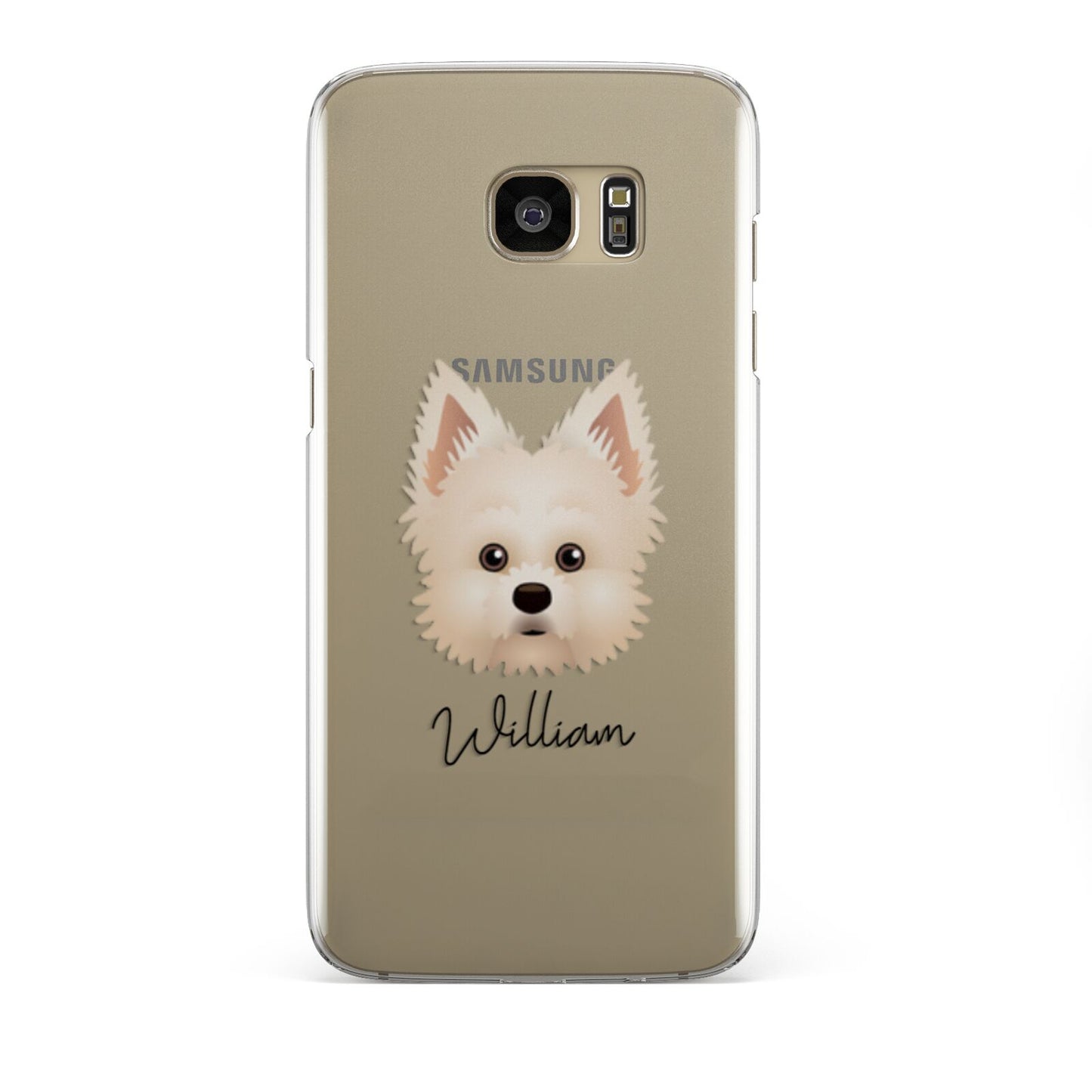 Maltipom Personalised Samsung Galaxy S7 Edge Case