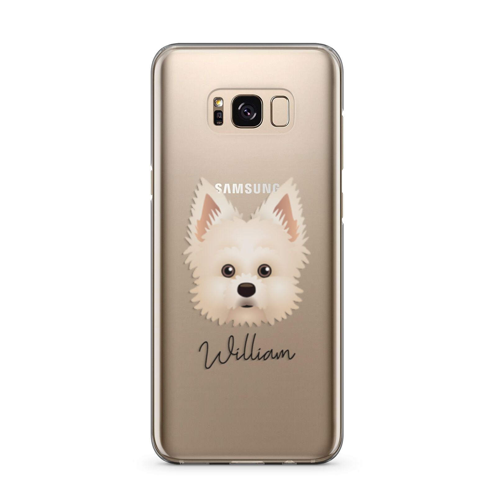 Maltipom Personalised Samsung Galaxy S8 Plus Case