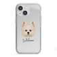 Maltipom Personalised iPhone 13 Mini TPU Impact Case with White Edges
