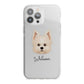 Maltipom Personalised iPhone 13 Pro Max TPU Impact Case with White Edges