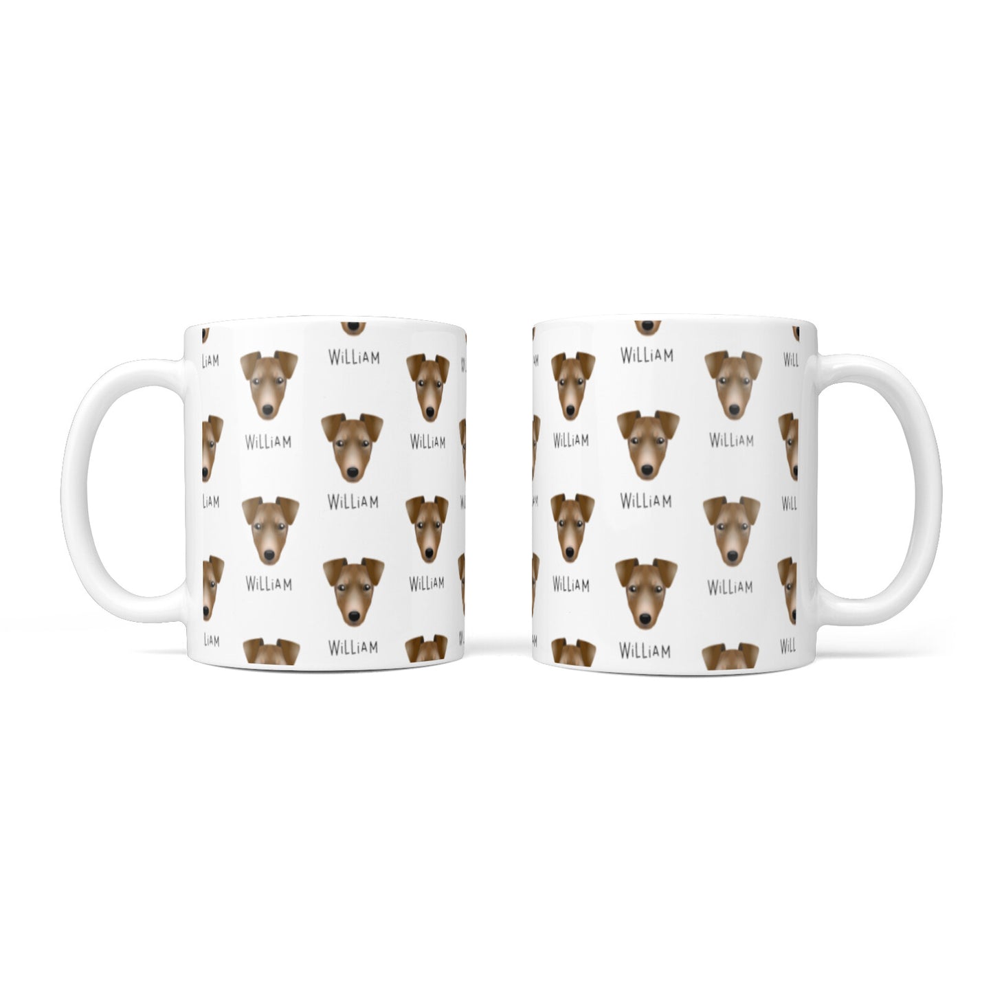 Manchester Terrier Icon with Name 10oz Mug Alternative Image 3